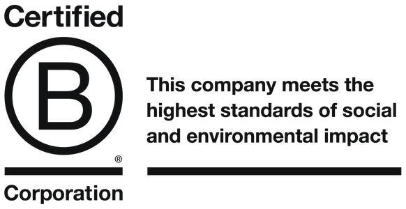 Certified B Corporation. This company meets the highest standards of social and environmental impact.