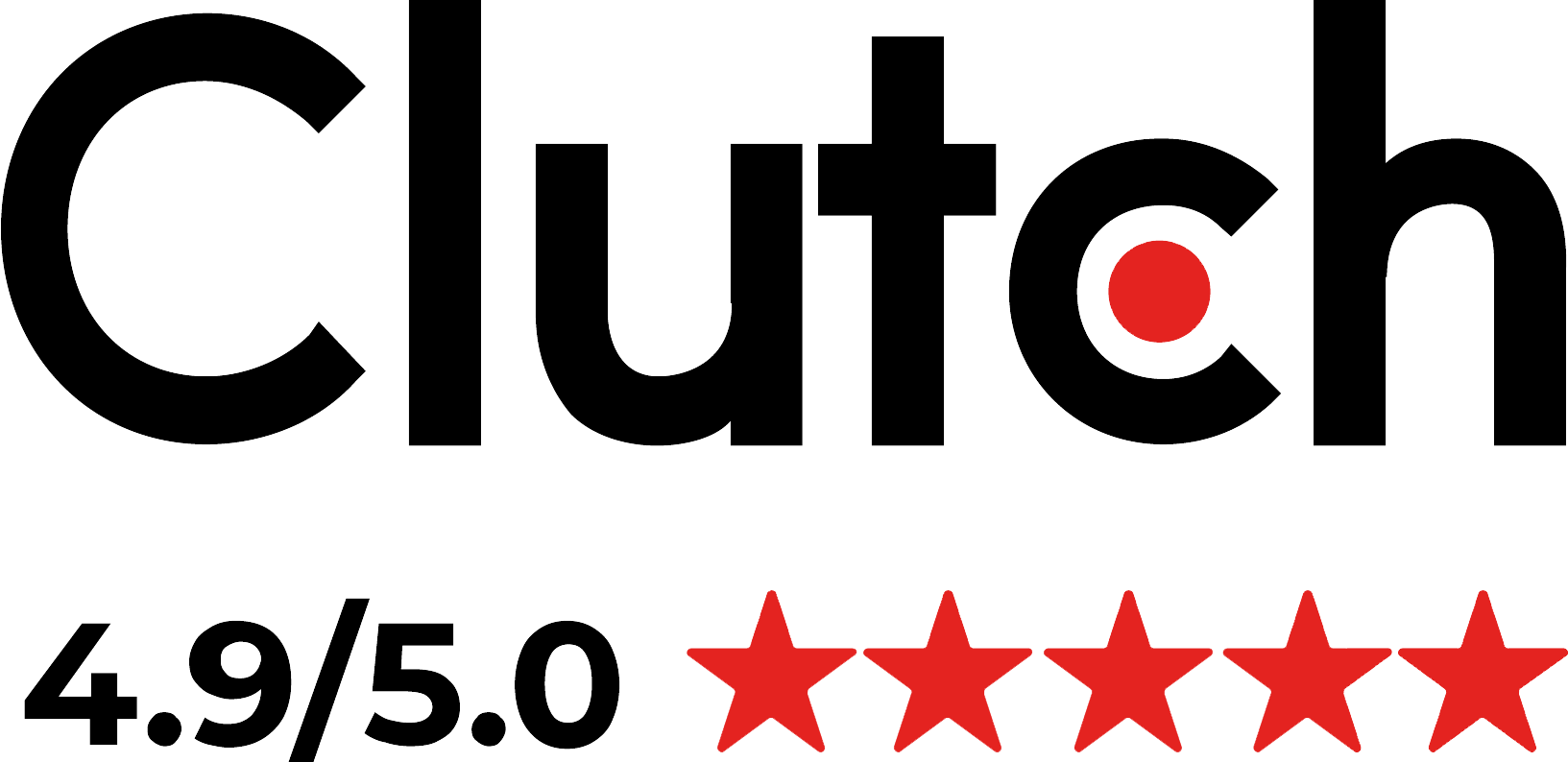 Clutch 4.9 out of 5 stars
